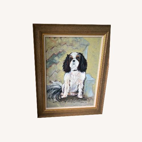 Used King Cavalier Dog Portrait for sale on AptDeco
