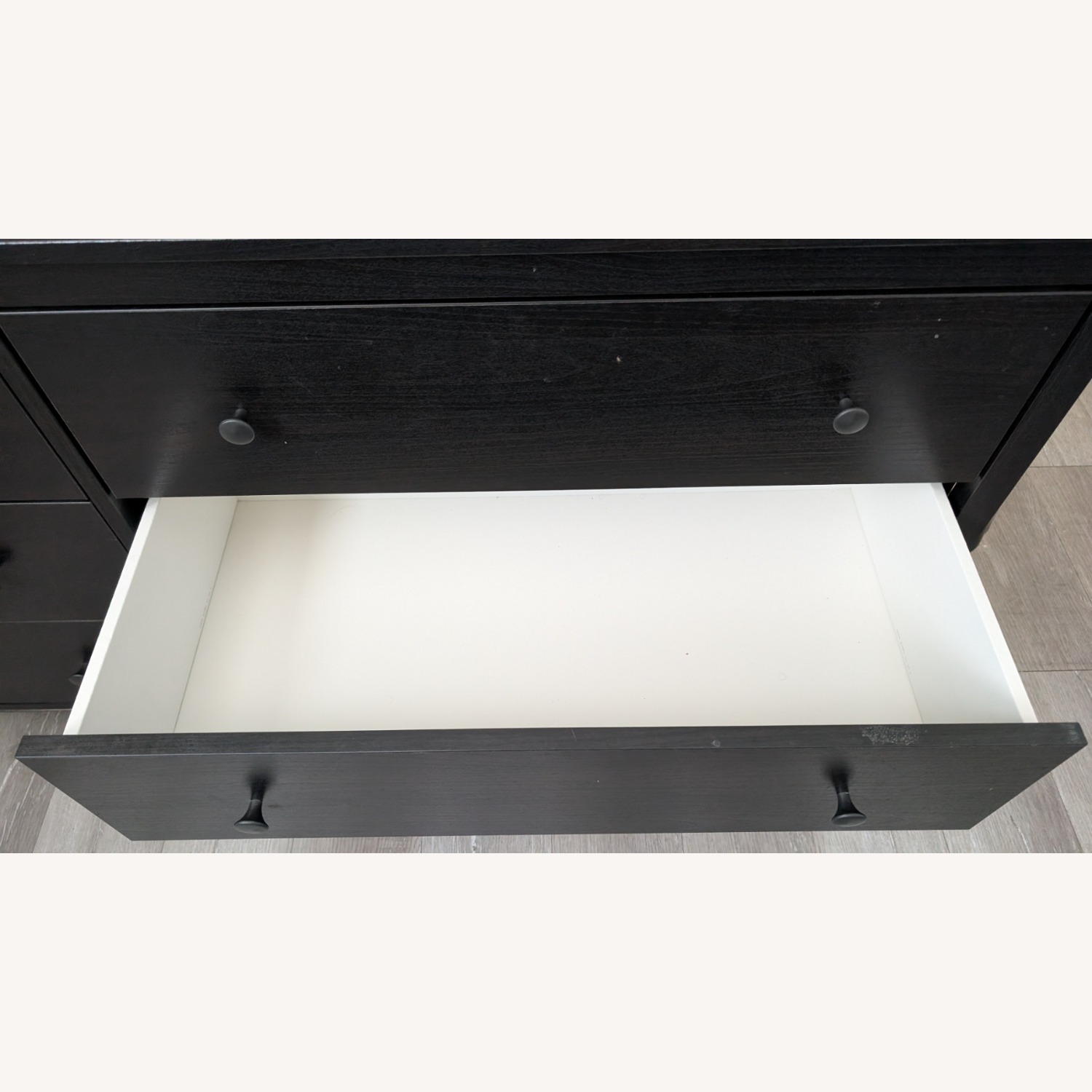 IKEA Koppang Black 6 Drawer Dresser - image-3