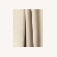 Nordic Knots Wool Curtain "The Grand" – Pale Sand