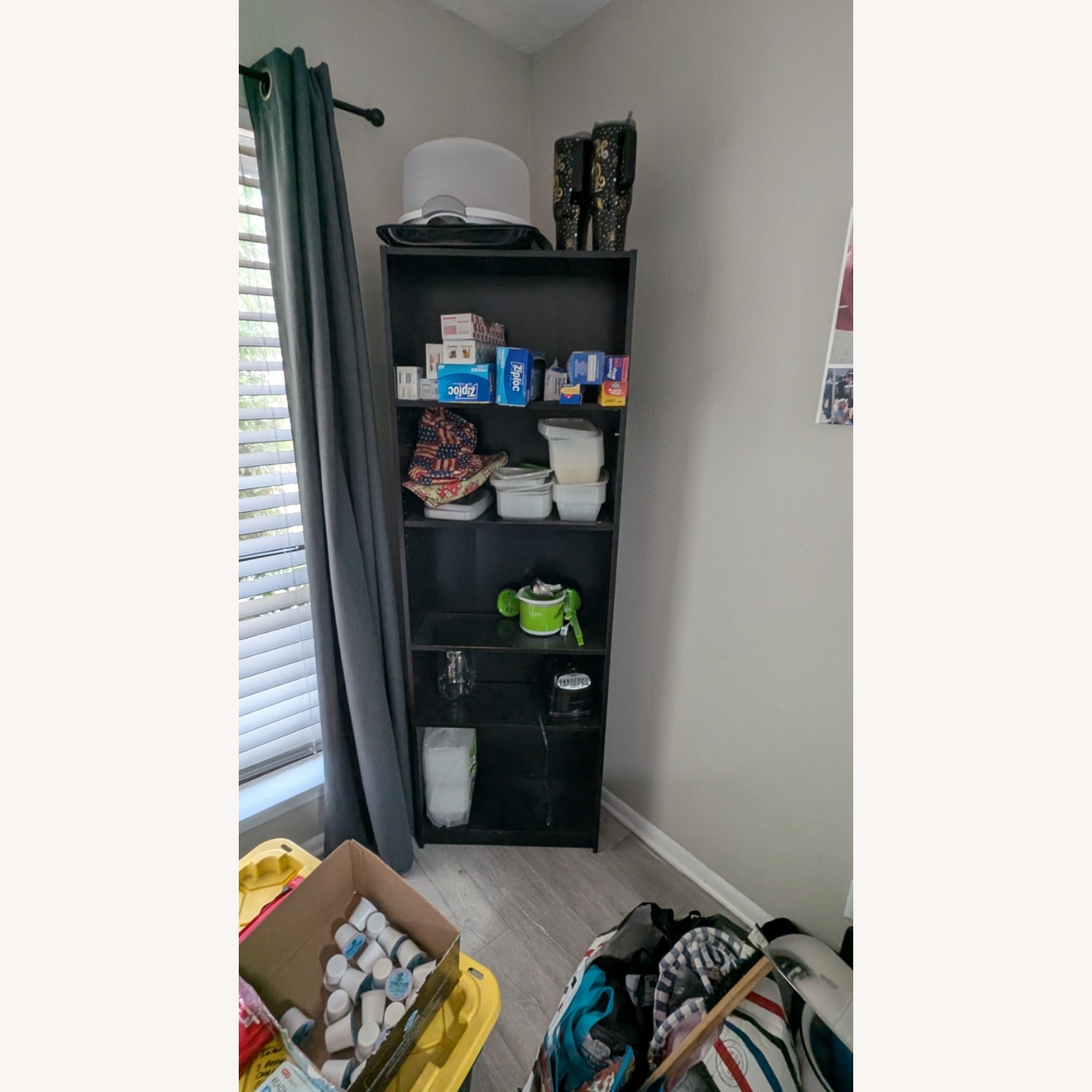 IKEA Billy Black Bookcase - image-1