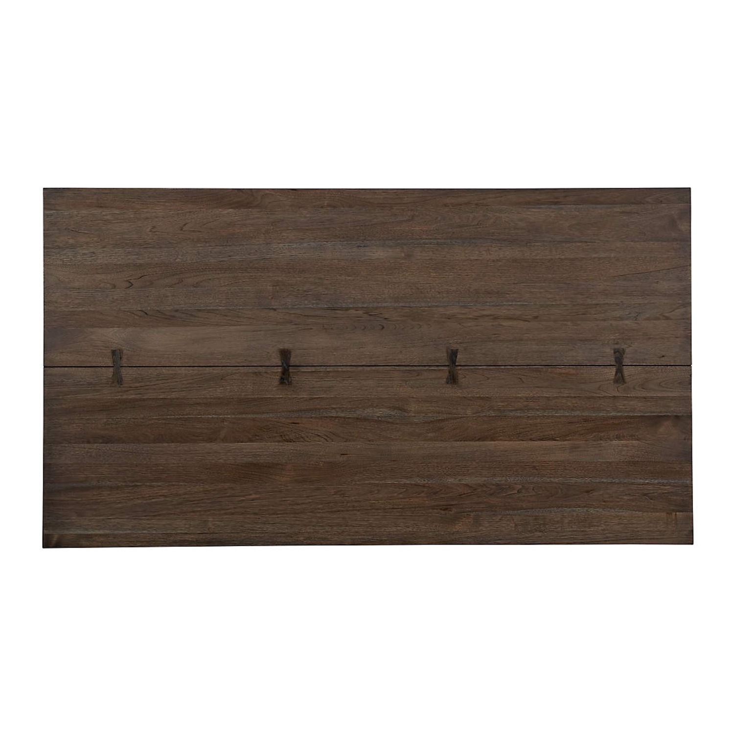 Crate & Barrel Monarch Shiitake 76" Dining Table - image-4