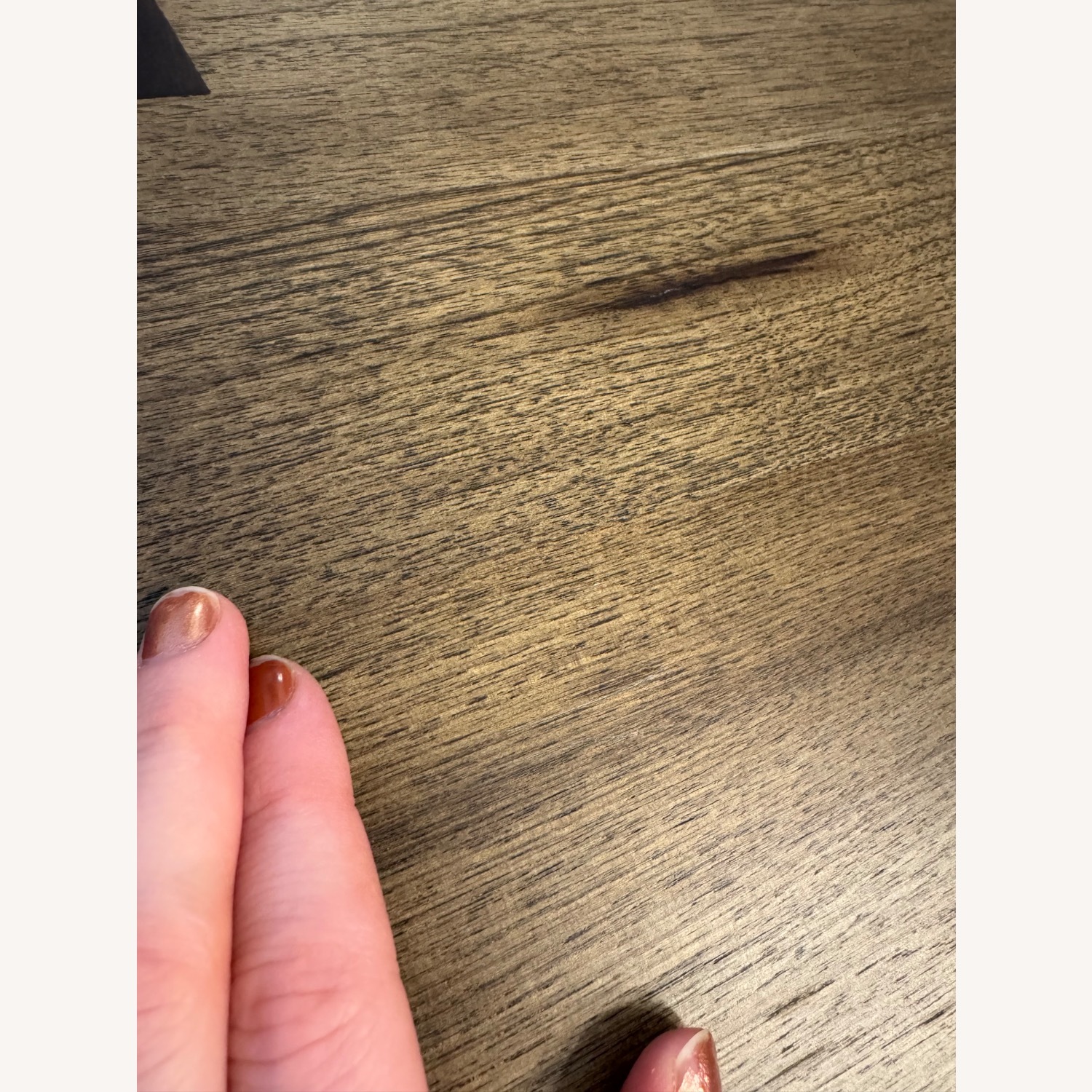 Crate & Barrel Monarch Shiitake 76" Dining Table - image-10