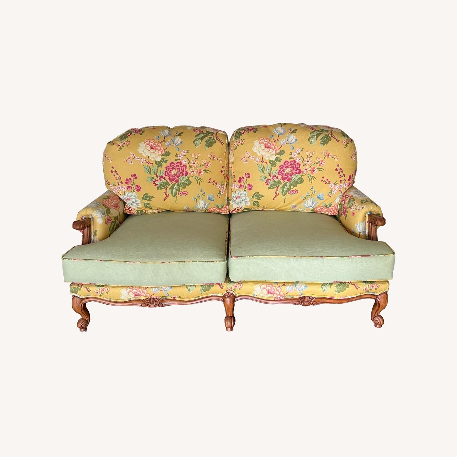 Calico Corners Country French Loveseat - image-0