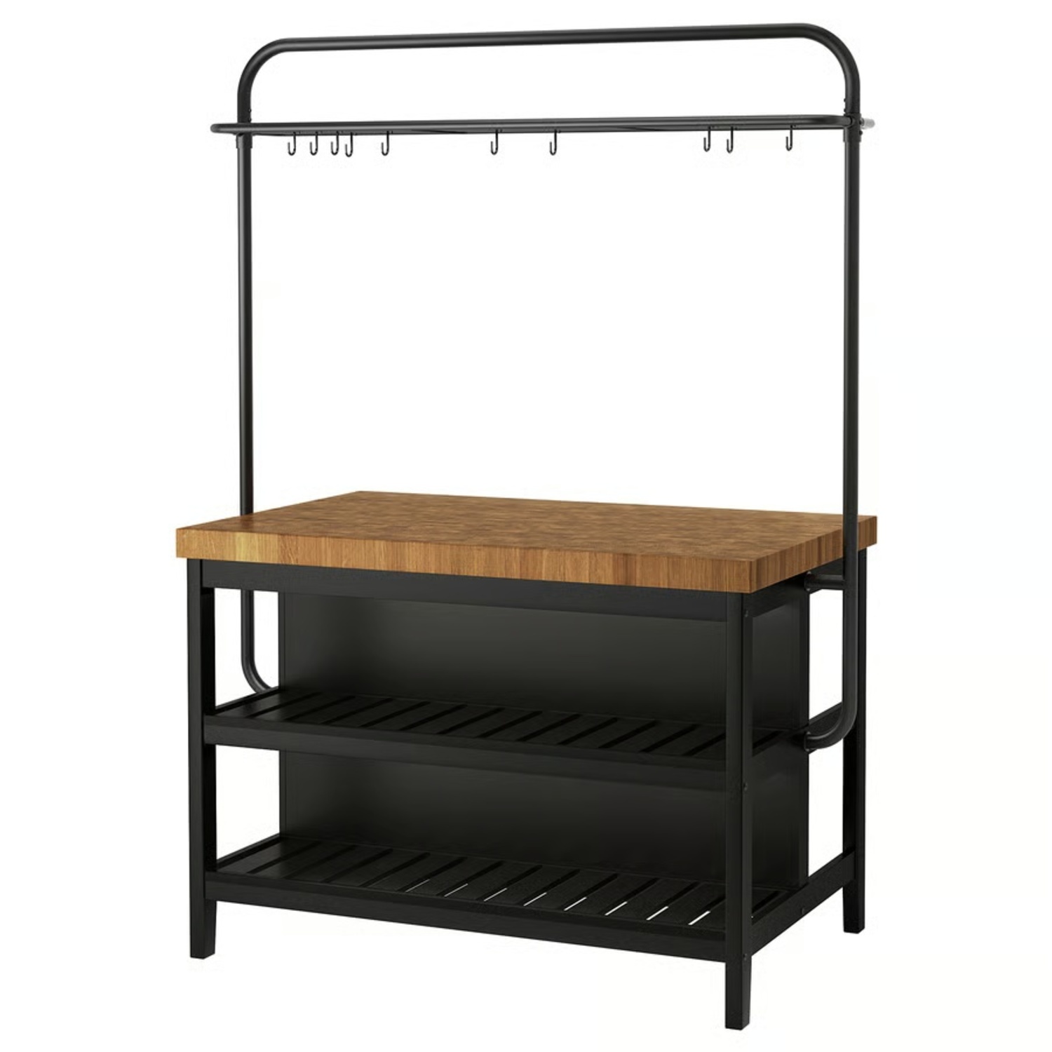 IKEA VADHOLMA Natural Wood Kitchen Island - image-4