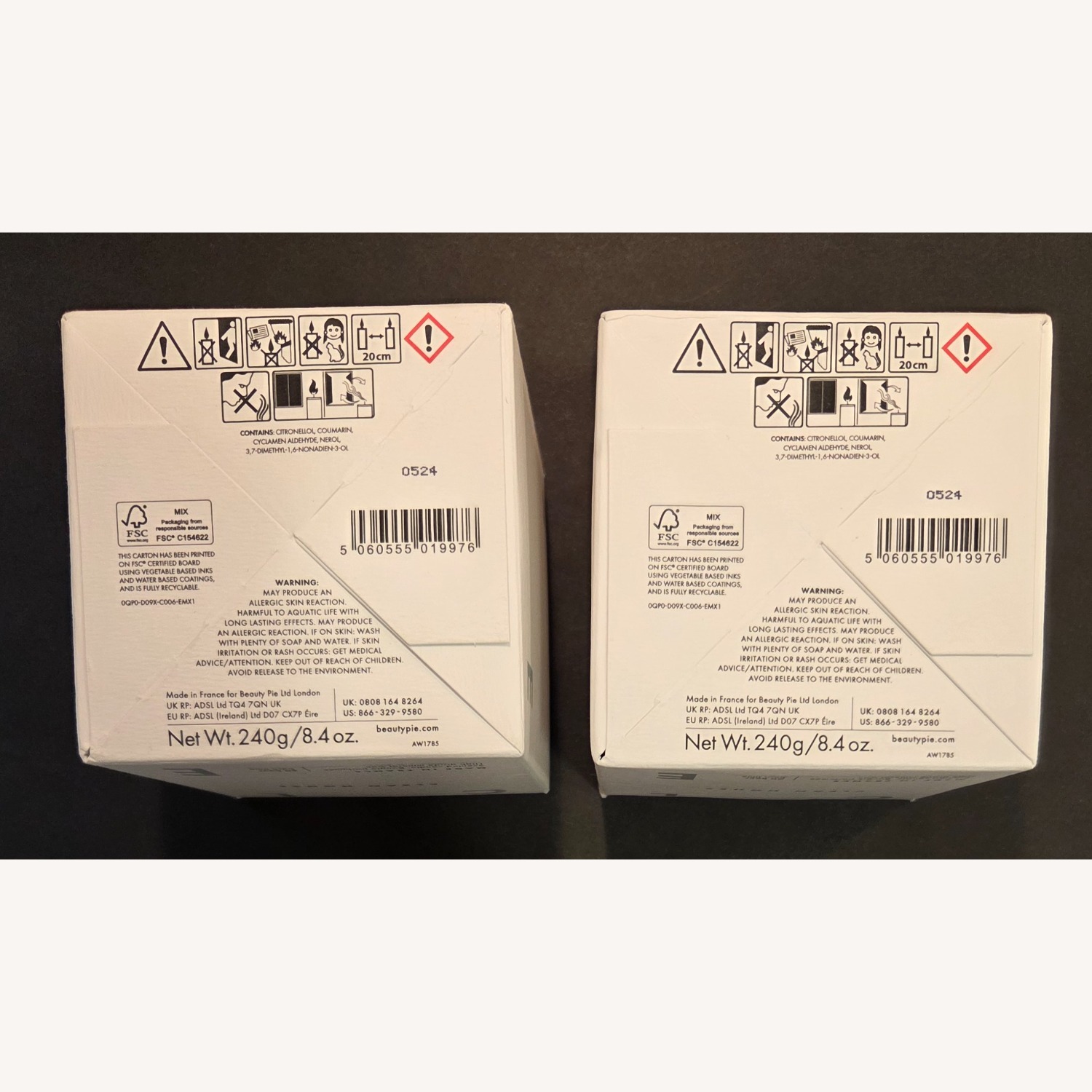 2  Pie Candles "Clean House" Scent - image-7