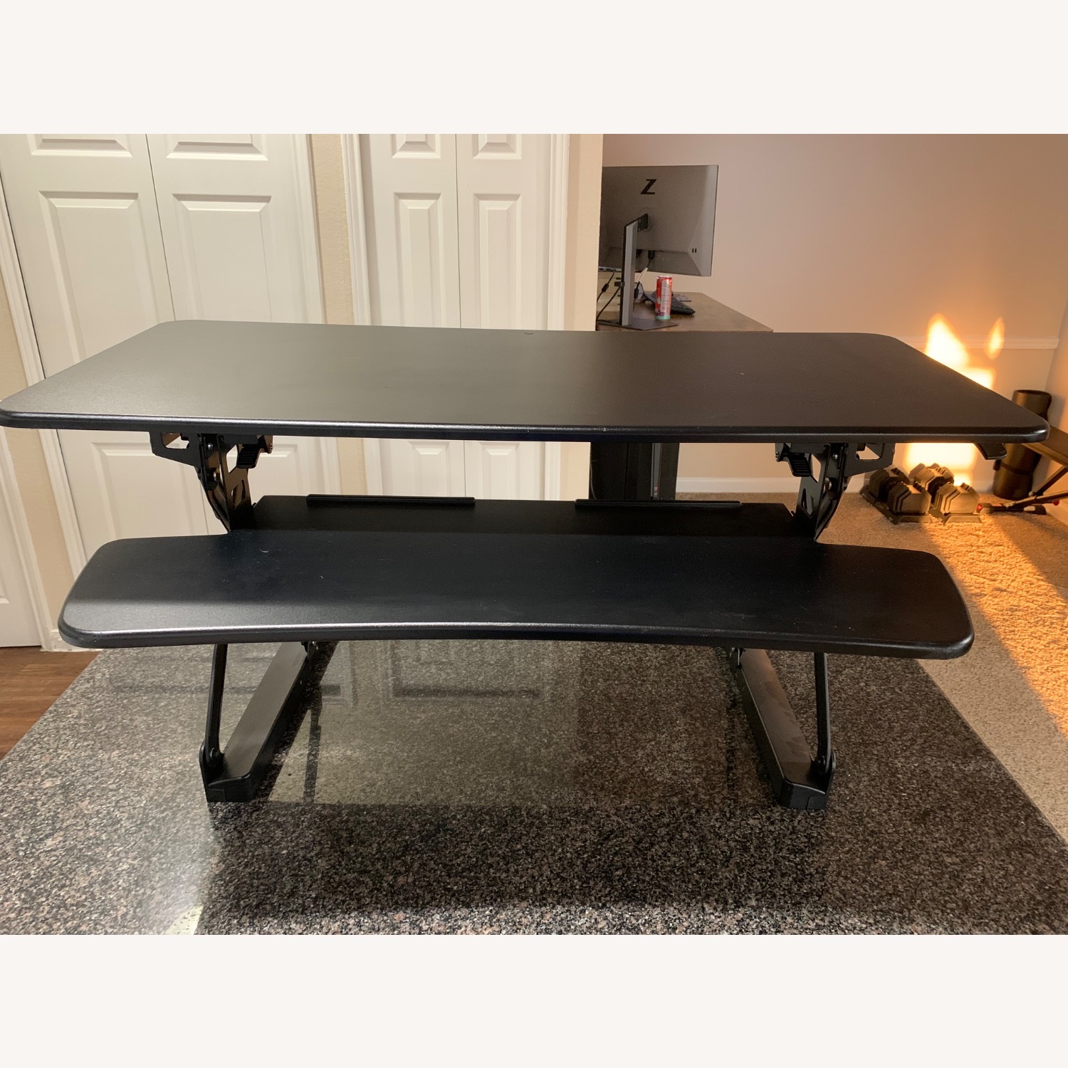 Flexispot Black Metal Desk - image-5