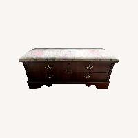 Lane Furniture Cedar Chest Dark Brown Wood Chest