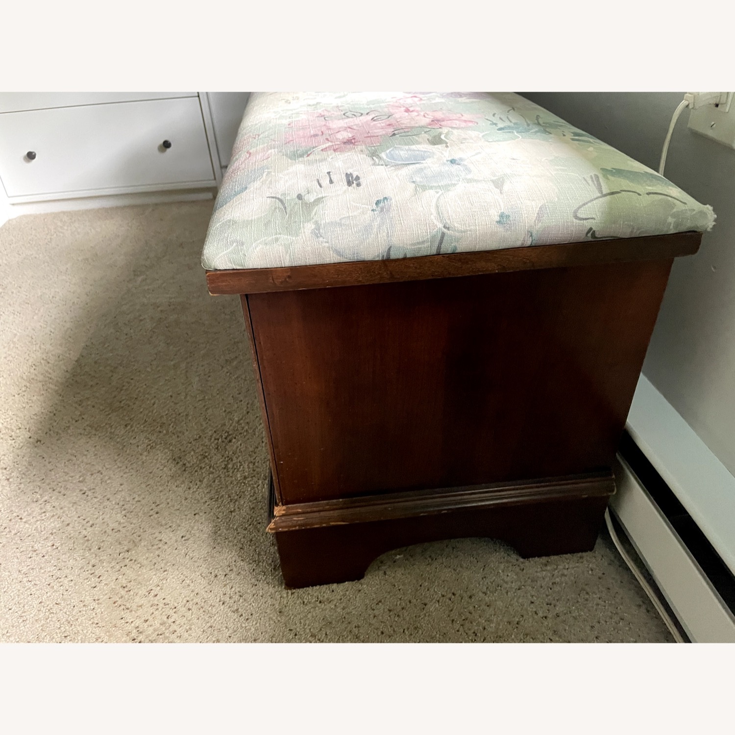 Lane Furniture Cedar Chest Dark Brown Wood Chest - image-2