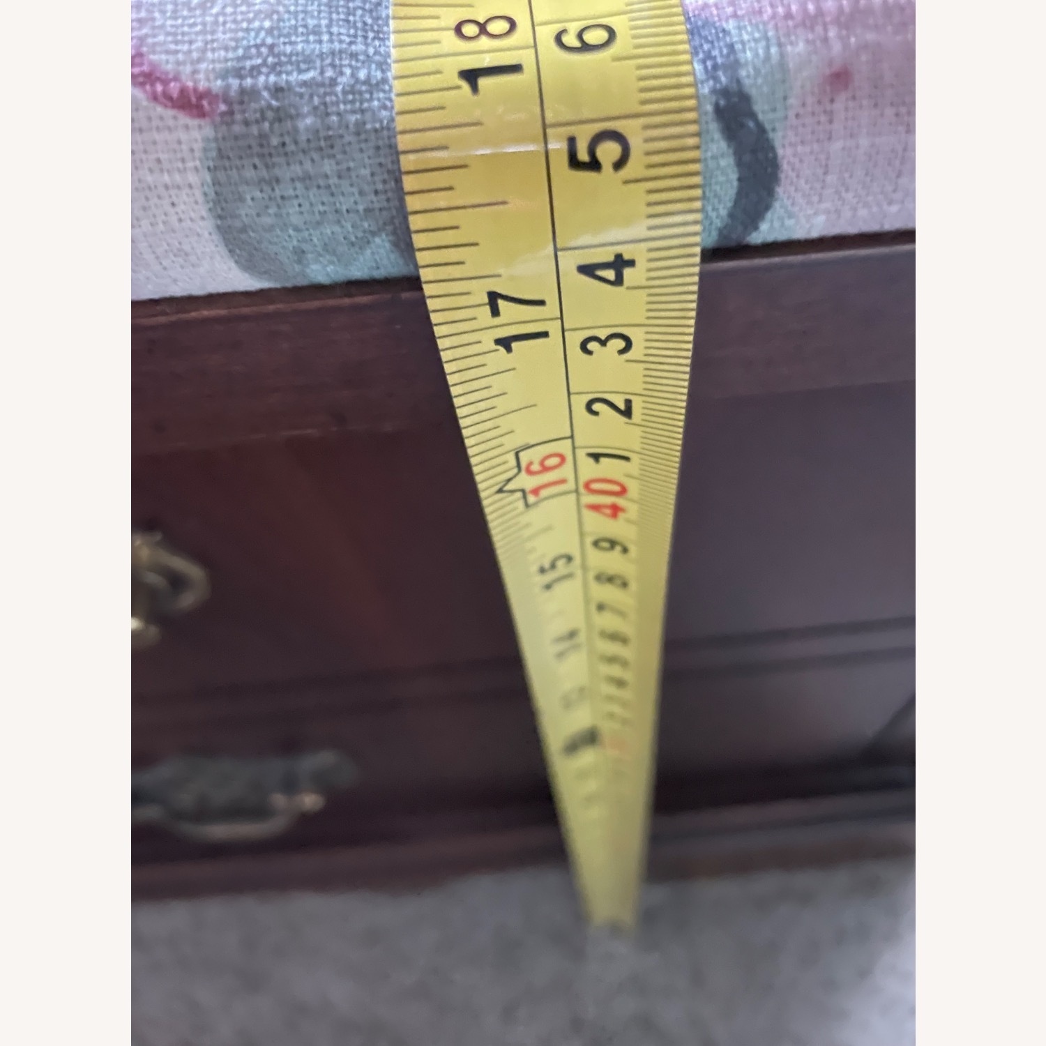 Lane Furniture Cedar Chest Dark Brown Wood Chest - image-9