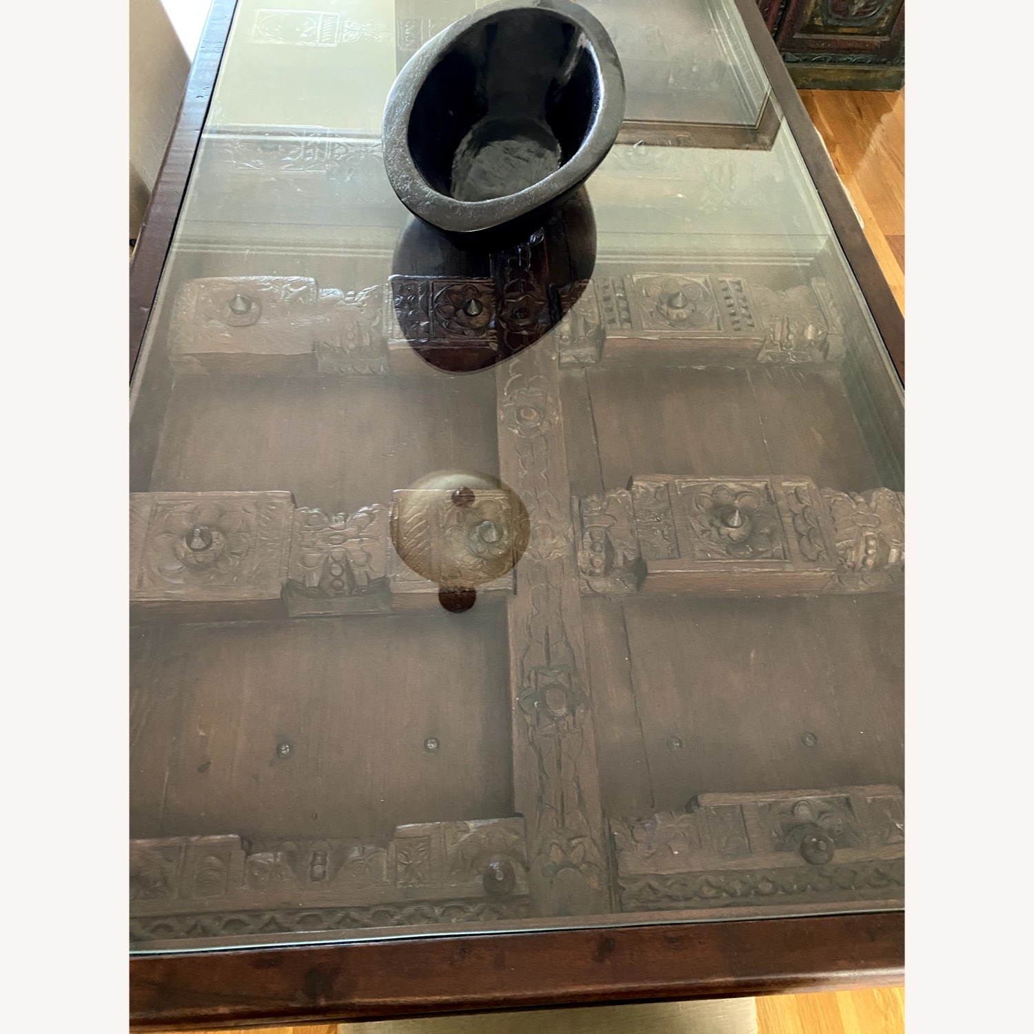 Taylor Made Custom Dark Brown Wood Dining Table - image-0