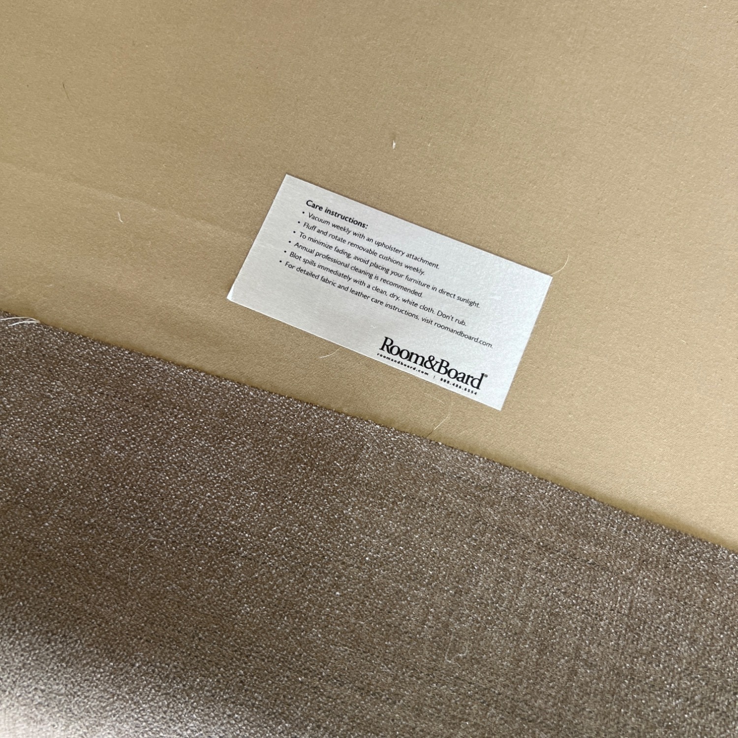 Room and Board Metro Sectional Sofa Couch Chaise - image-11
