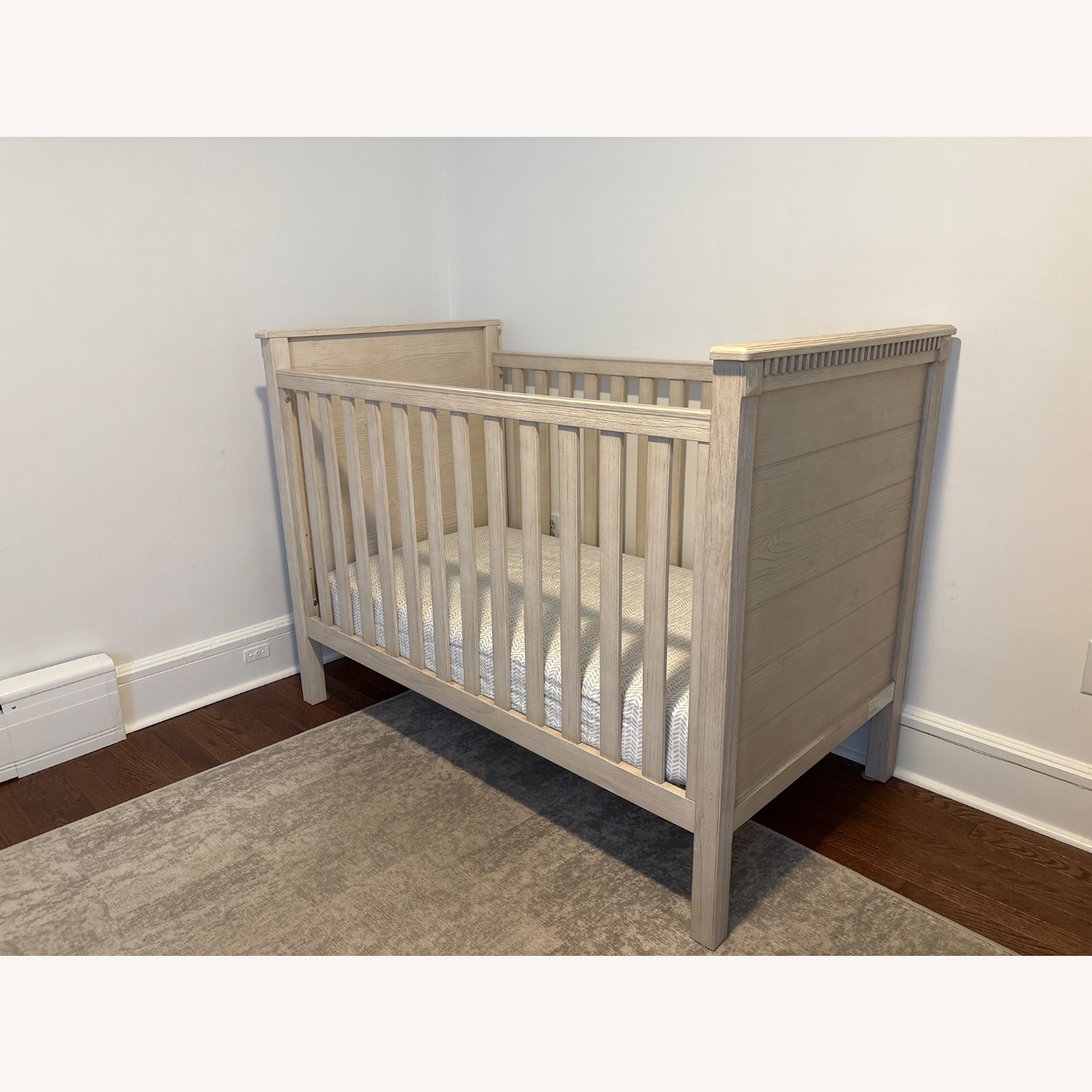 Pottery Barn Kids Rory Crib in Weathered White - image-2