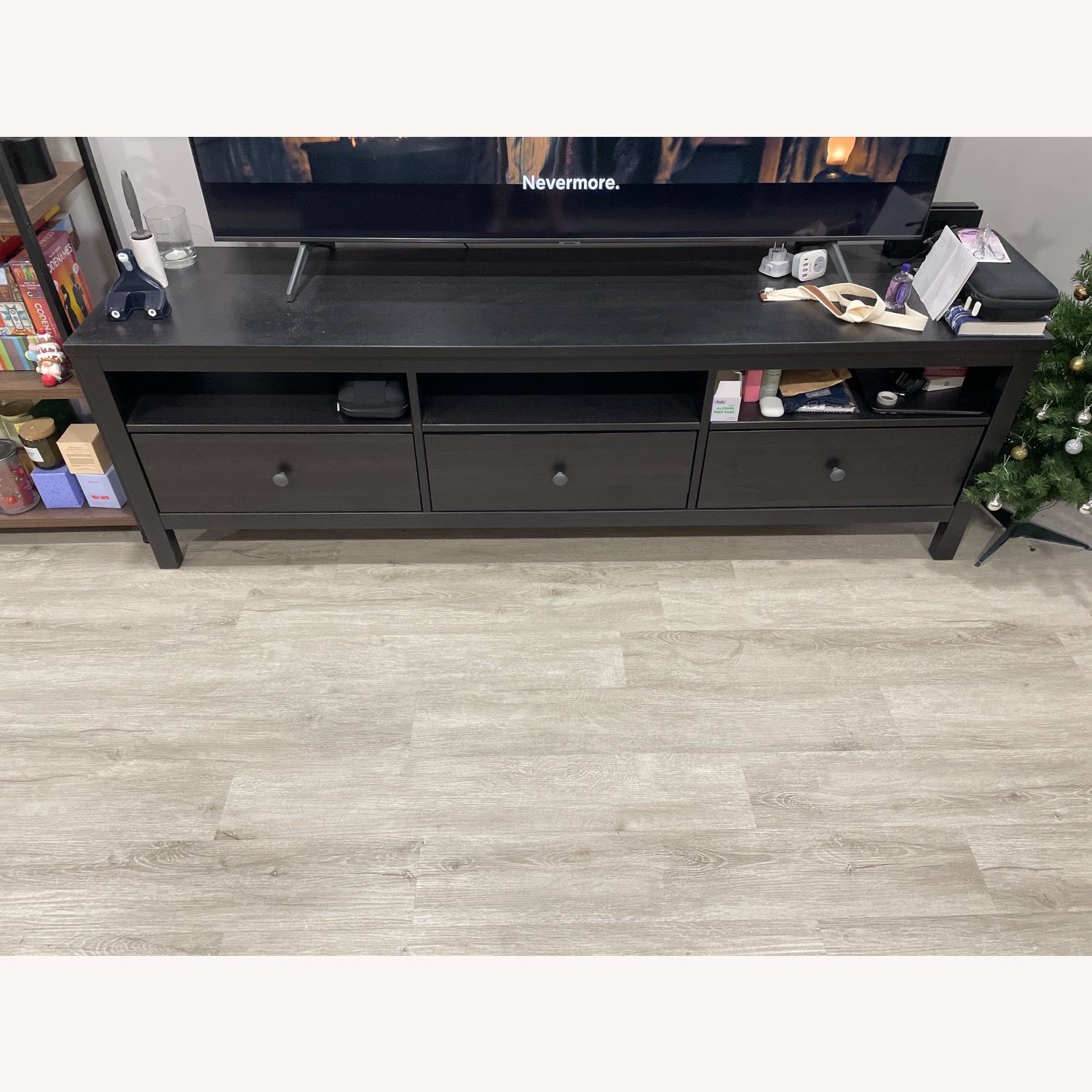 IKEA Hemnes Black Media Storage - image-2