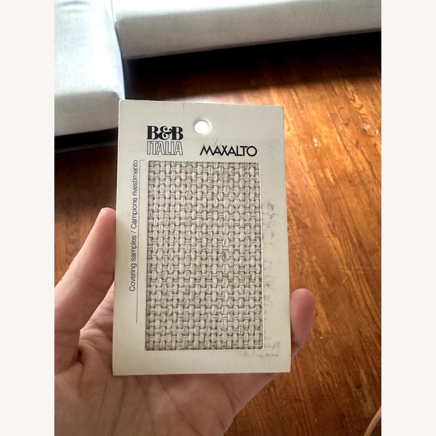 B&B Italia Antonio Citterio Solo Sofa Natural Fabric 2 Piece Sectional - image-3