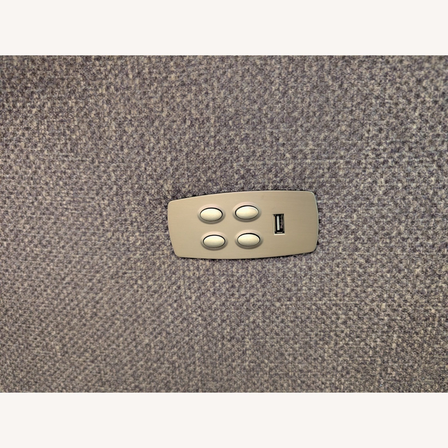 La-Z-Boy Trouper Light Gray 2 Seater Power Recliner  - image-5