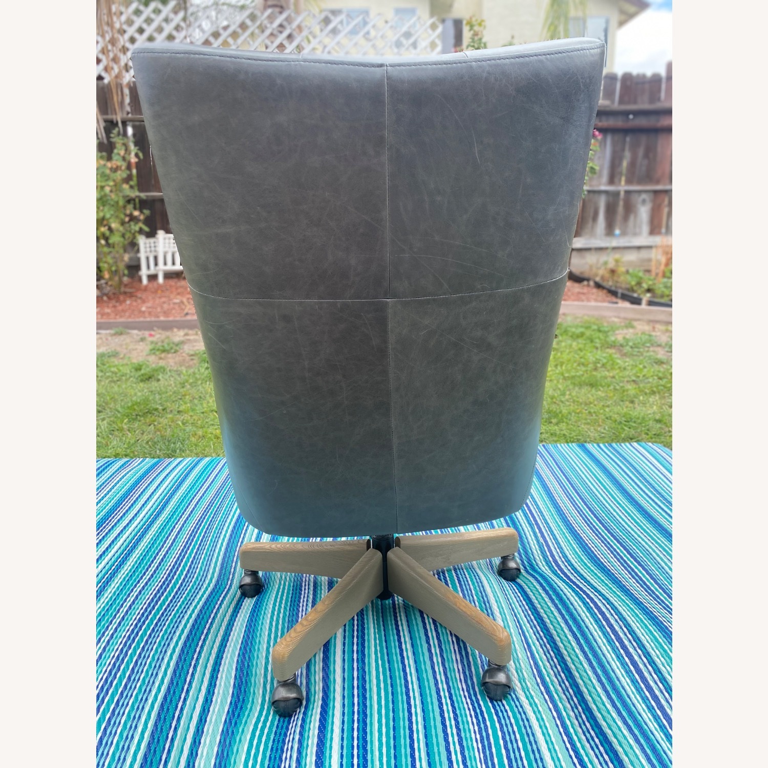 Custom PB Radcliffe Leather Chair – Indigo - image-14