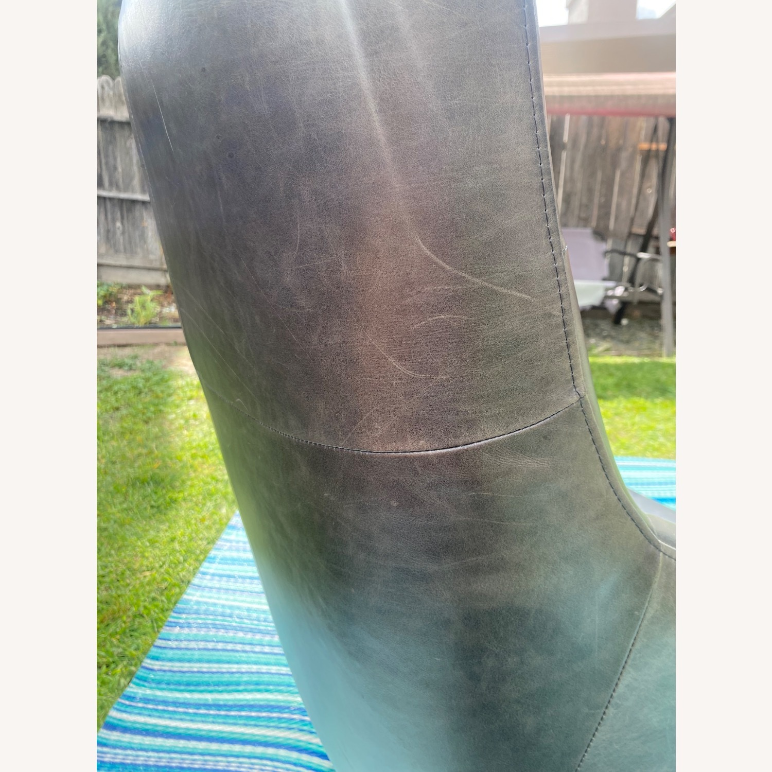 Custom PB Radcliffe Leather Chair – Indigo - image-4