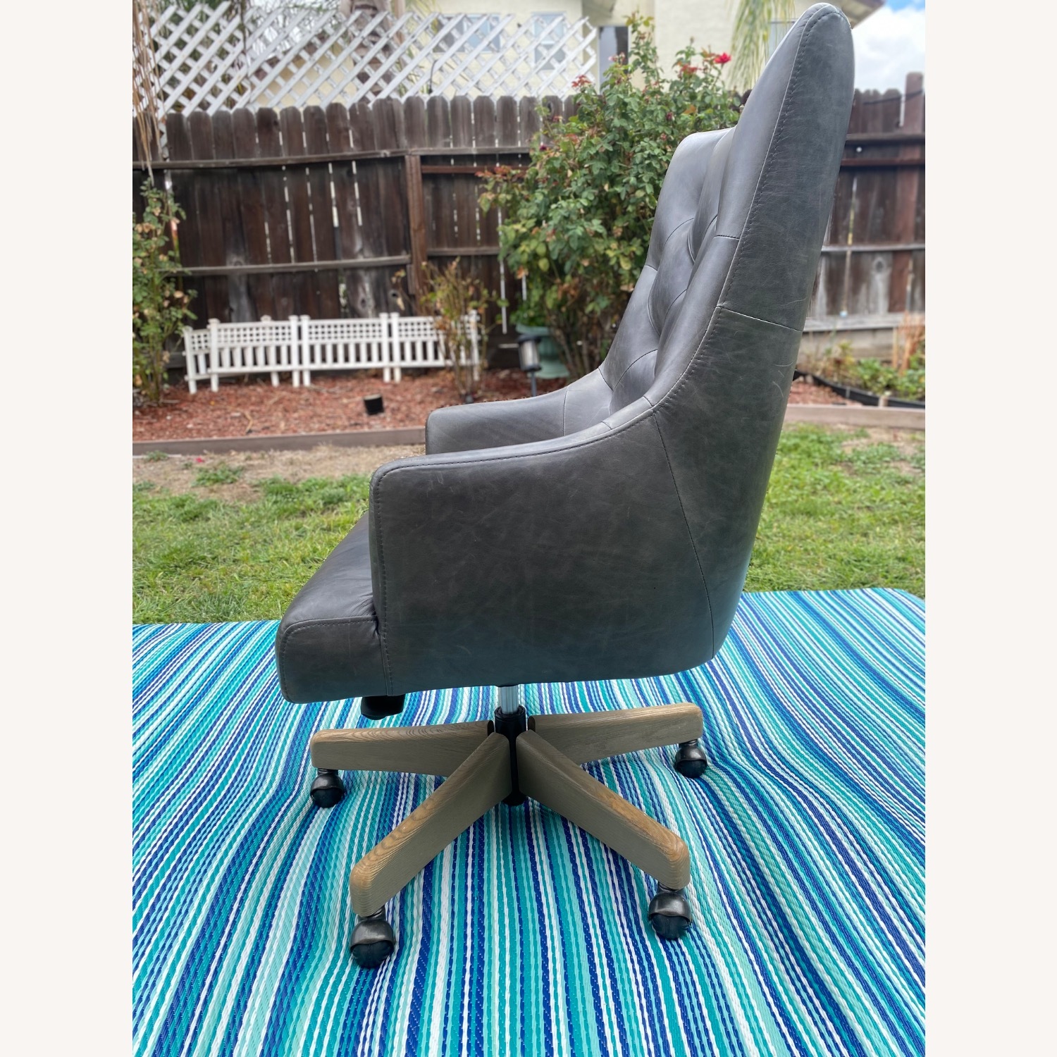 Custom PB Radcliffe Leather Chair – Indigo - image-2