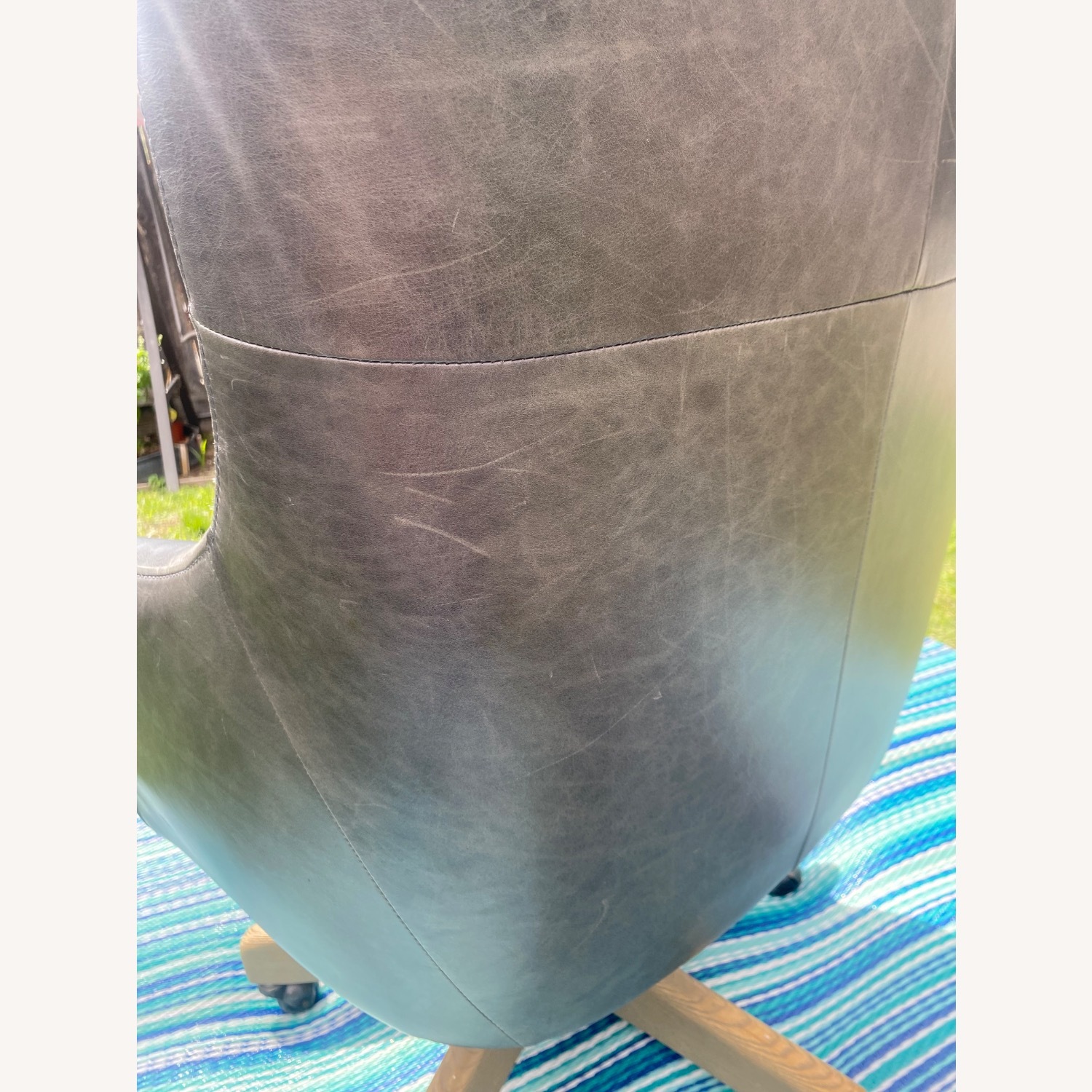 Custom PB Radcliffe Leather Chair – Indigo - image-8