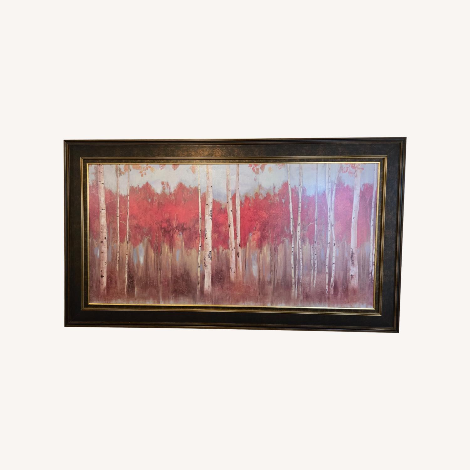 Kirkland's Abstract Fall Tree Canvas - image-0