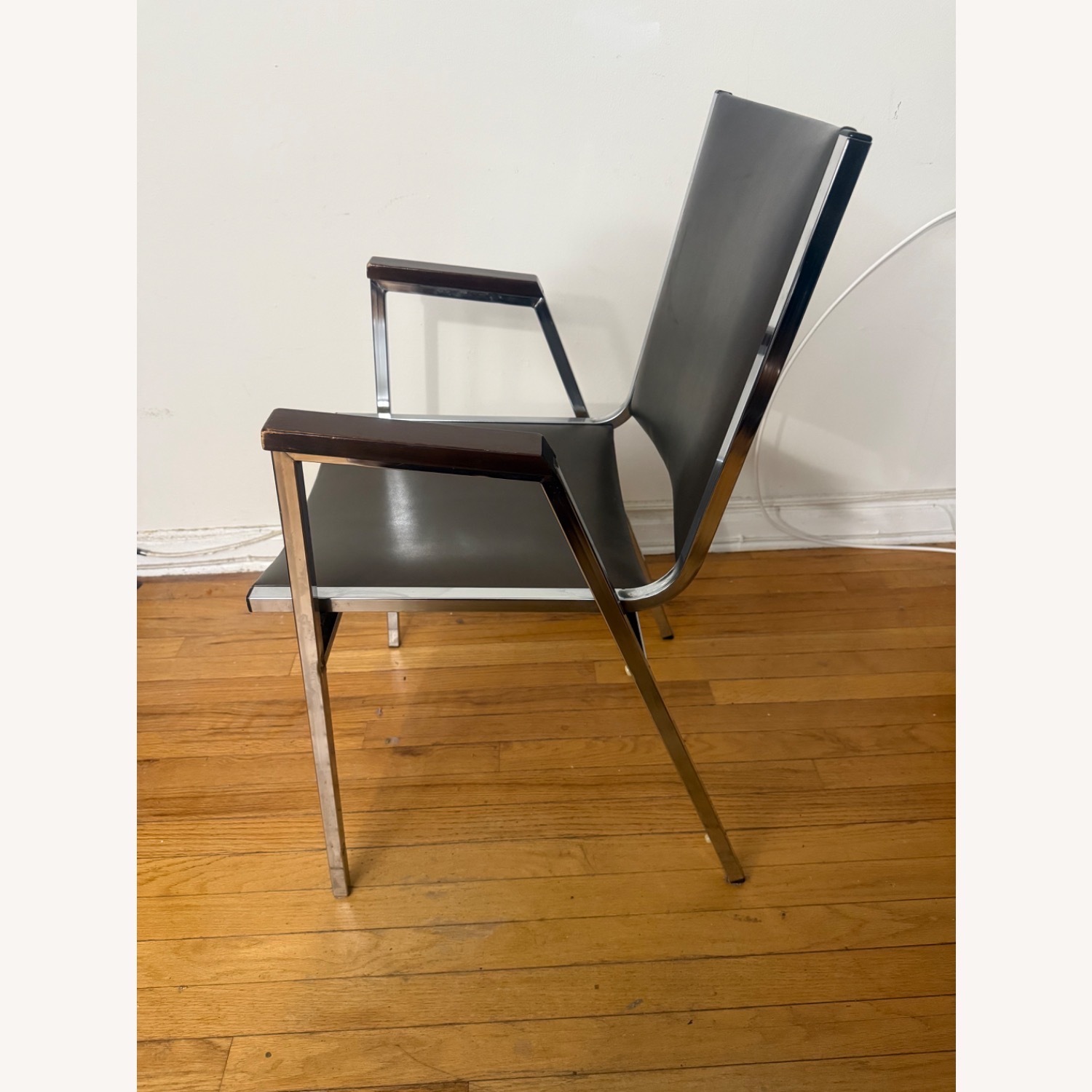 Hercules Series Heavy Duty Stack Chair with Arms - image-3