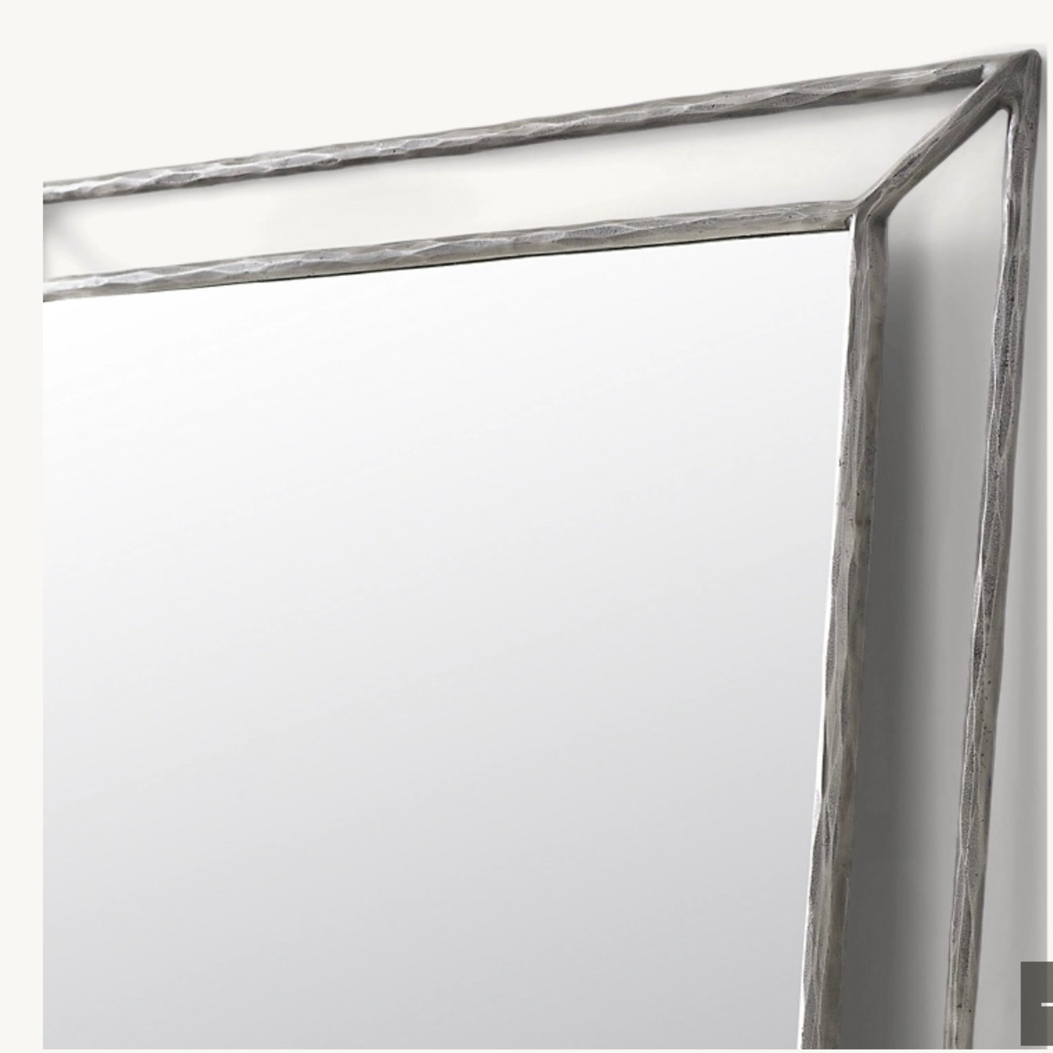 Restoration Hardware Open Beveled Floor Mirror  - image-1