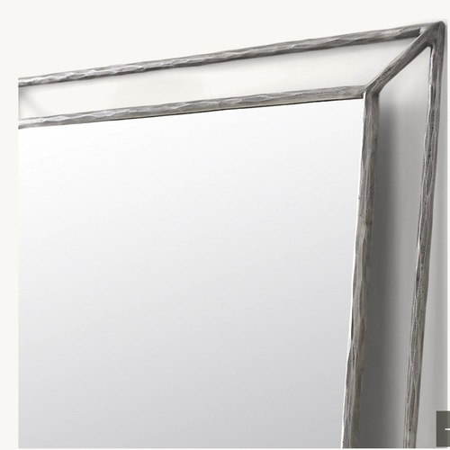 Used Restoration Hardware Open Beveled Floor Mirror for sale on AptDeco