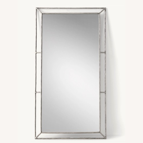 Used Restoration Hardware Open Beveled Floor Mirror for sale on AptDeco