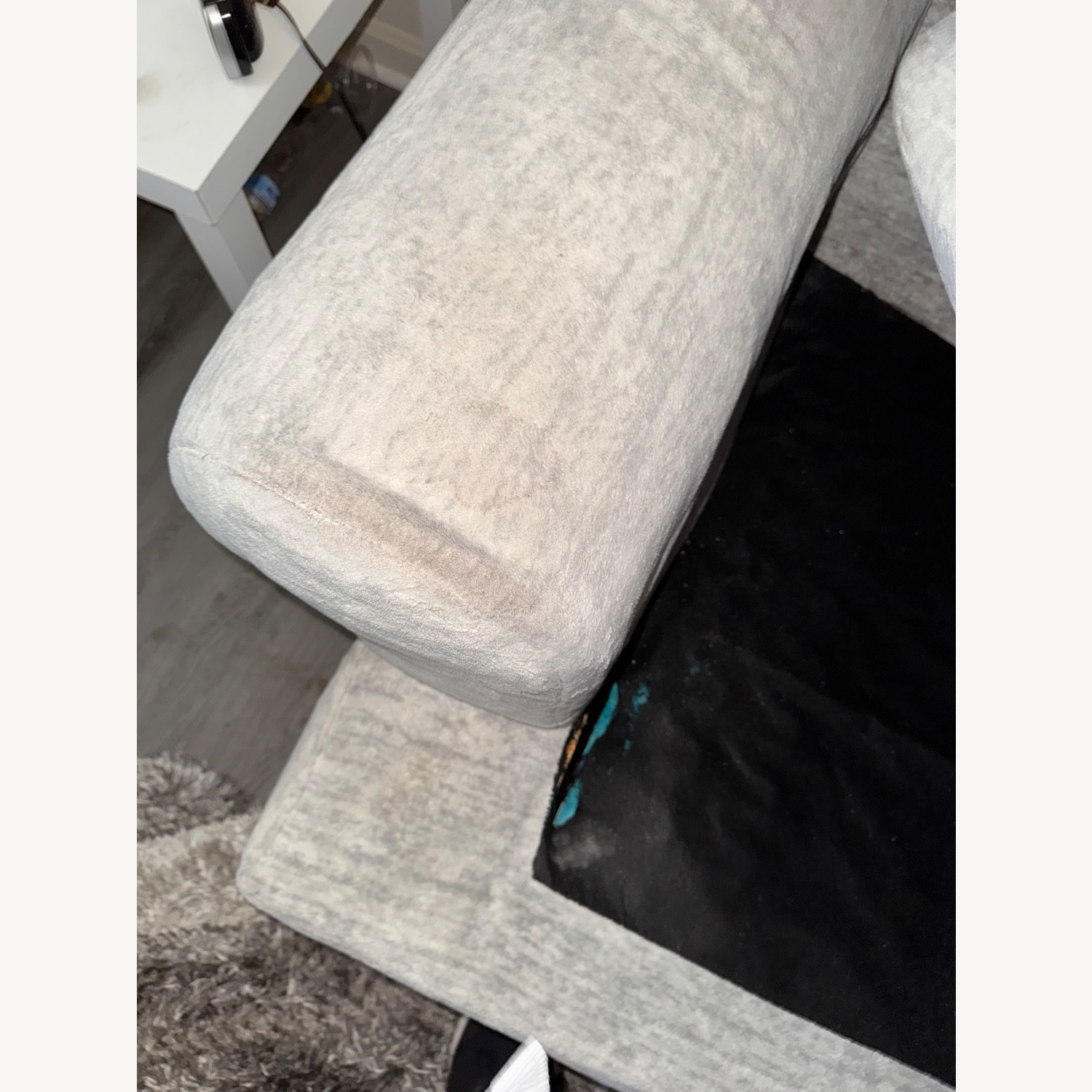 Haven Gray Fabric 2 Piece Sectional - image-4