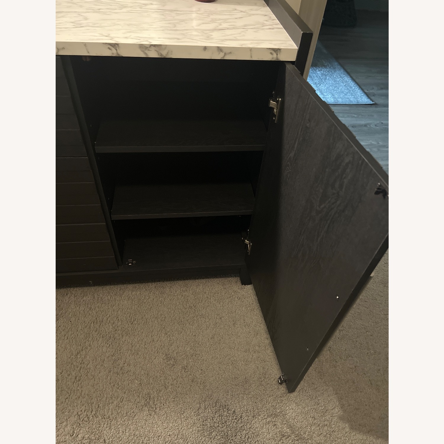 Solitude Espresso 3 Drawer Dresser & Mirror - image-4