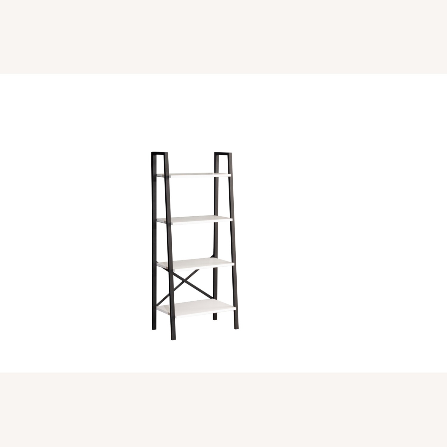 Wayfair White & Wood Ladder Bookcase – 4-Tier - image-3