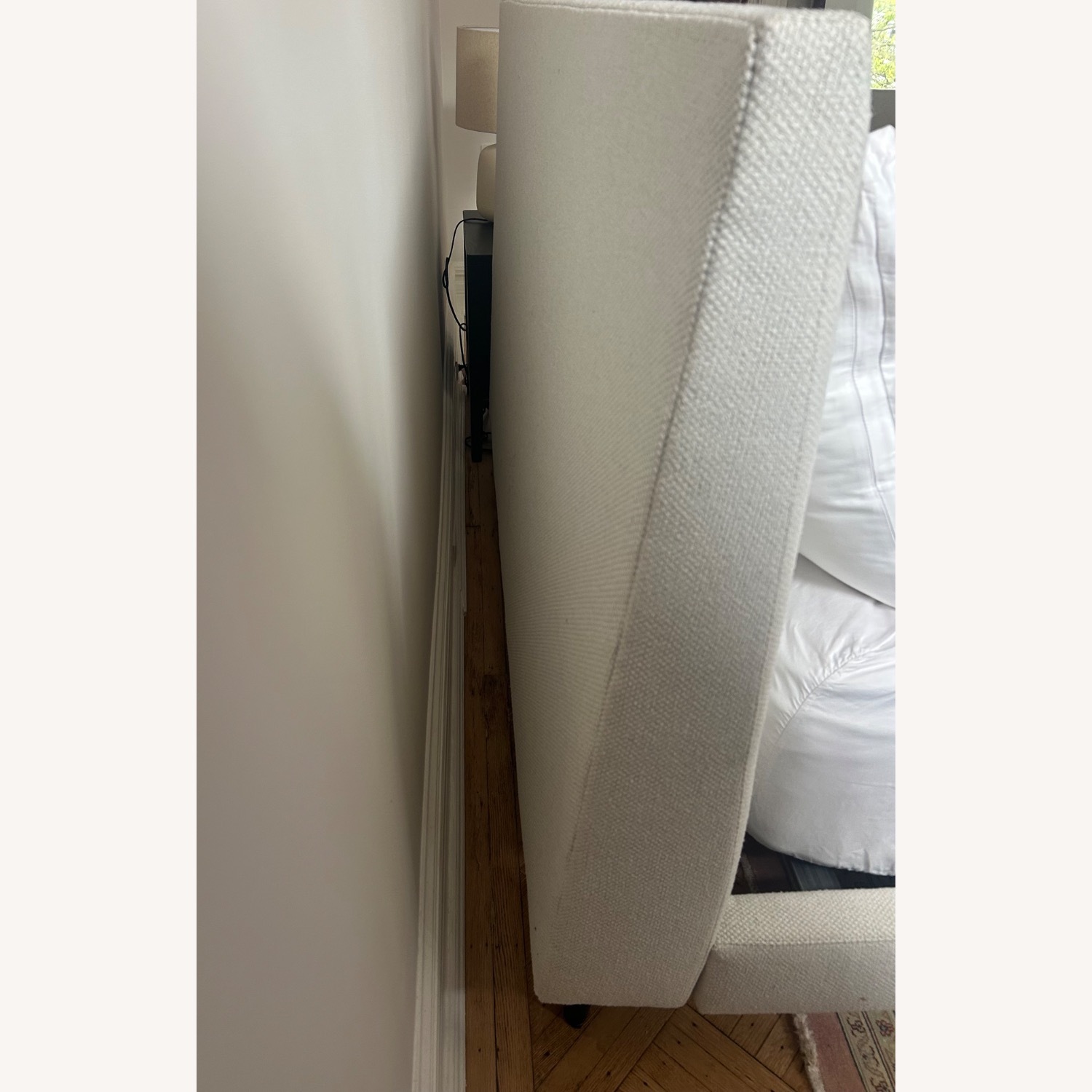 Room & Board Ella Bed Queen in Aerin Ivory Fabric - image-12