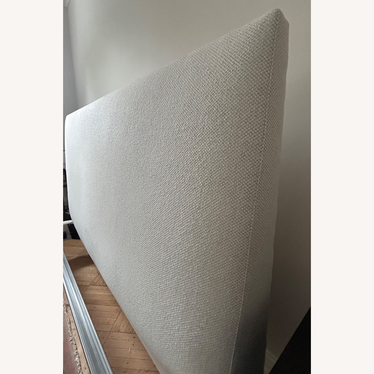 Room & Board Ella Bed Queen in Aerin Ivory Fabric - image-7