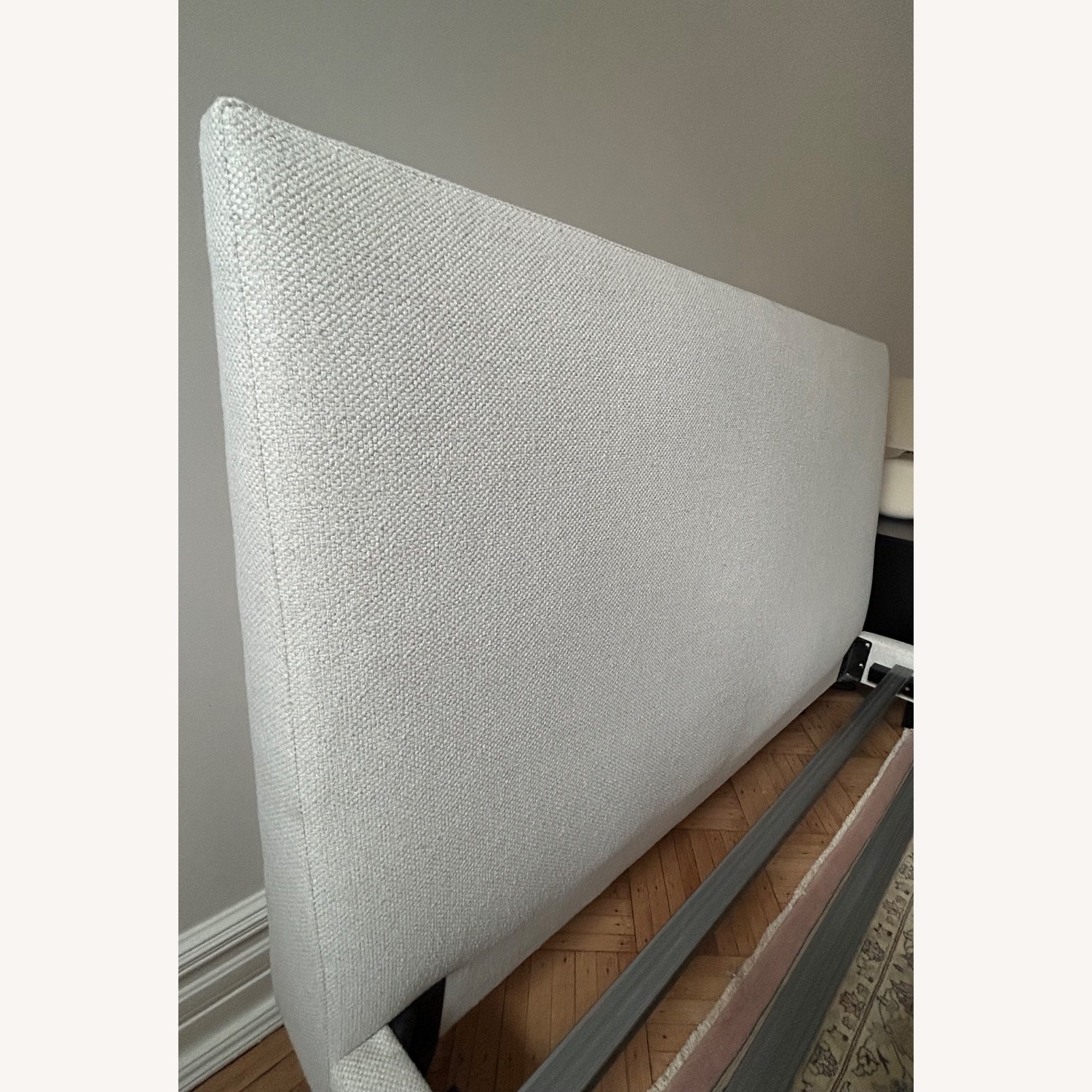 Room & Board Ella Bed Queen in Aerin Ivory Fabric - image-8