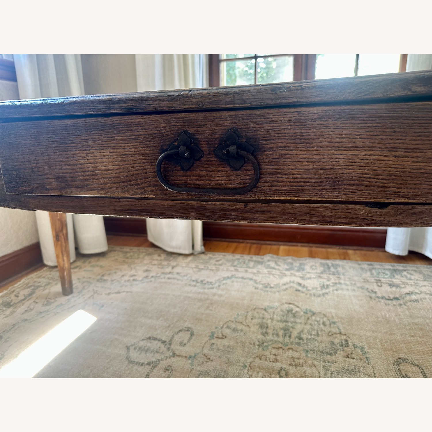 French Antique Farmhouse Table - image-5