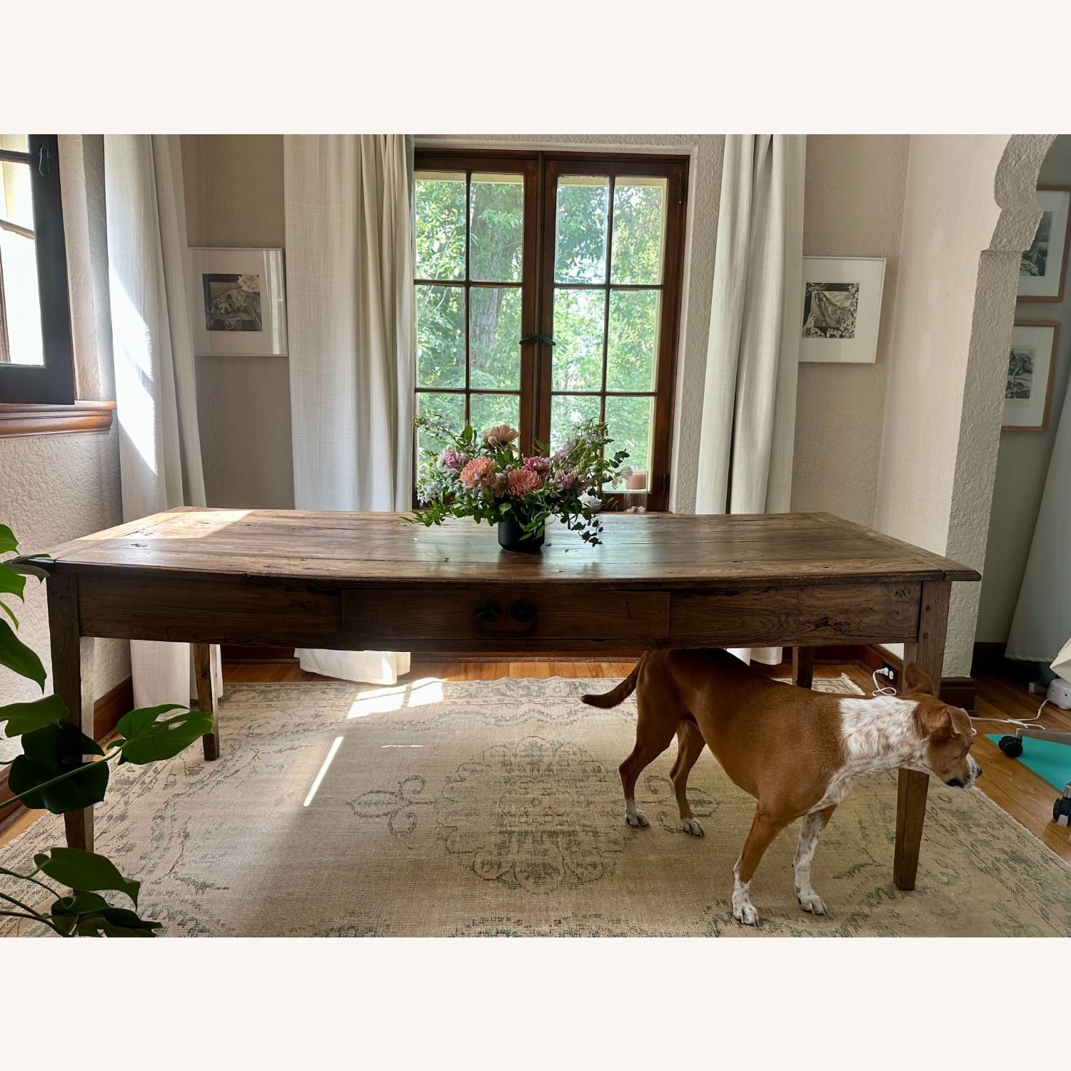 French Antique Farmhouse Table - image-2