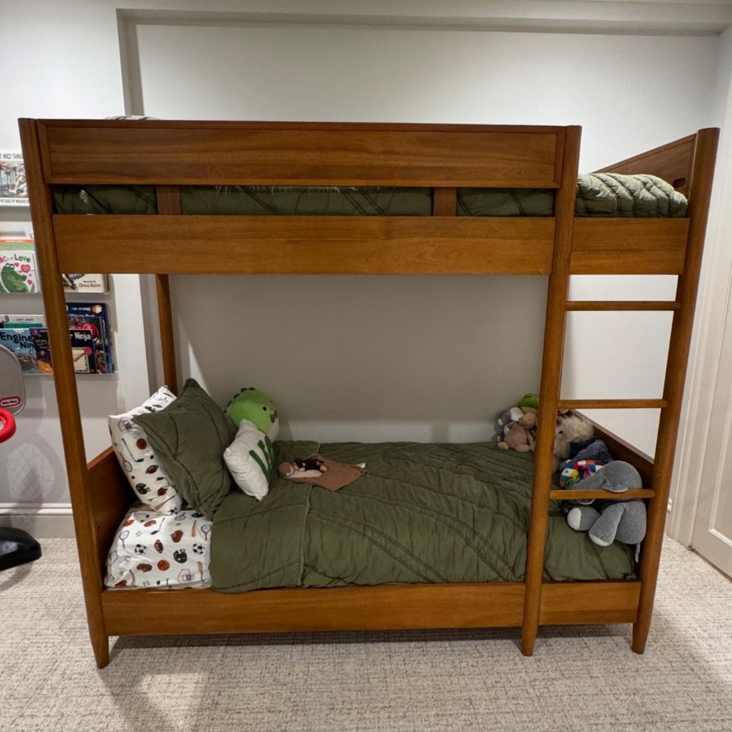 West Elm Mid-Century Twin Bunk Bed - image-2