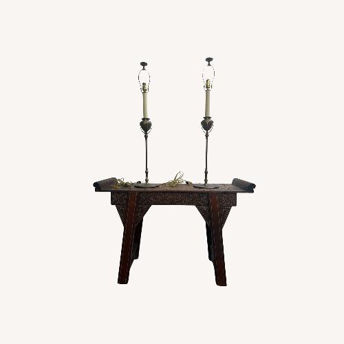 Used Vintage/Antique Finds Gold Brass Table Lamps for sale on AptDeco