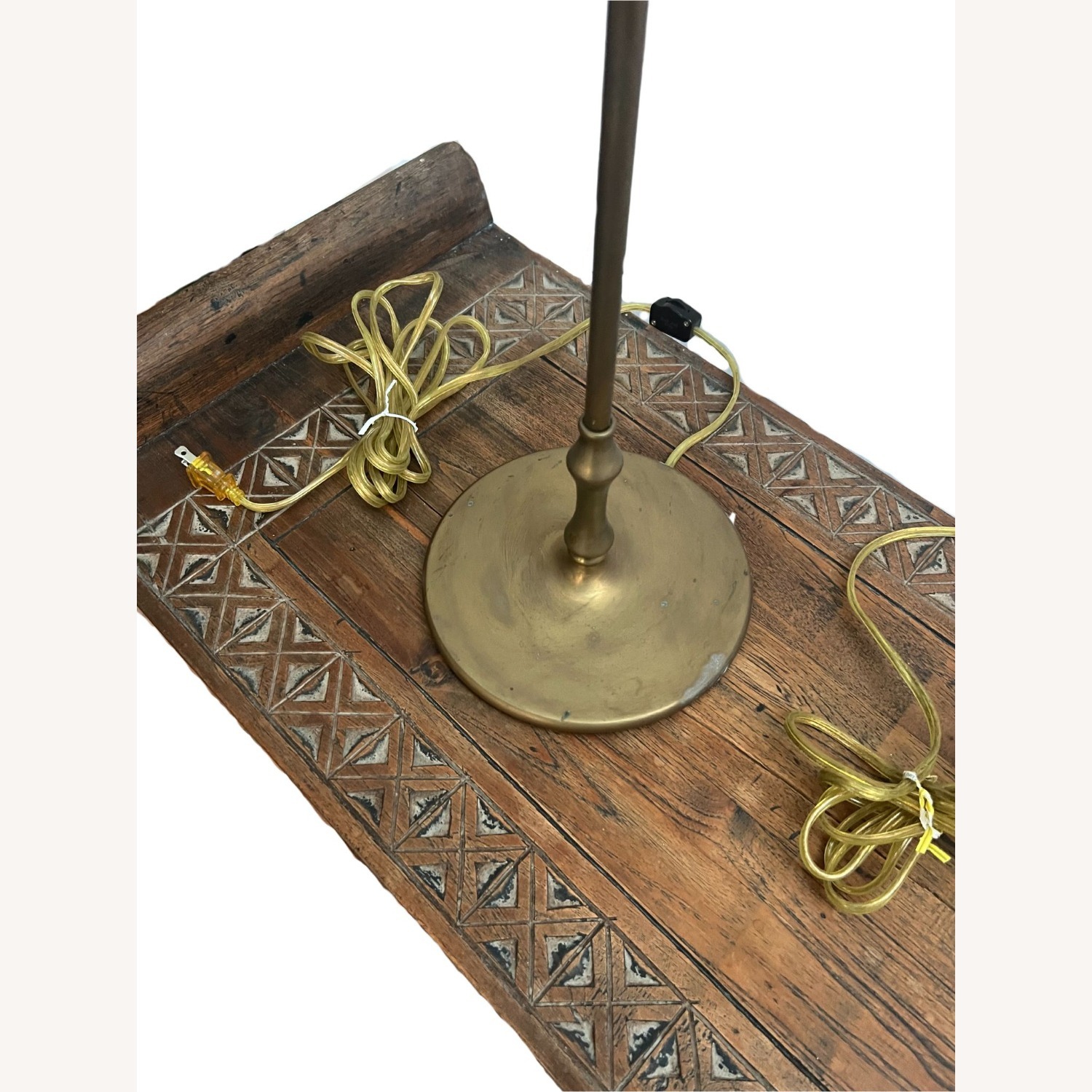 Vintage/Antique Finds Gold Brass Table Lamps - image-3