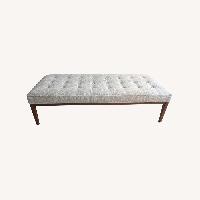Mitchell Gold + Bob Williams Natural Fabric Bench