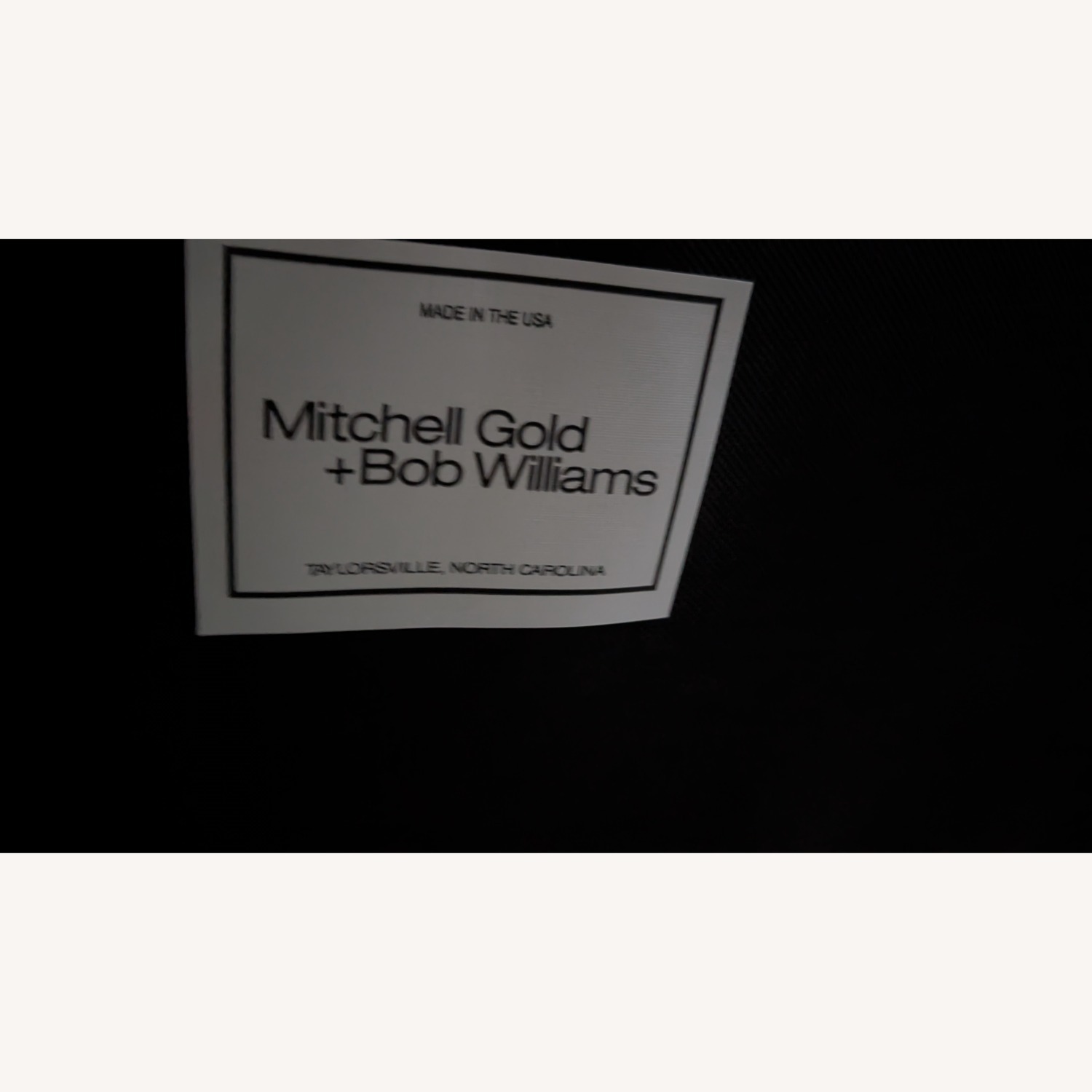 Mitchell Gold + Bob Williams Natural Fabric Bench - image-4