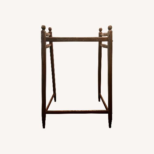 Used Antique Wooden Walker - Rack - Decorative Object for sale on AptDeco