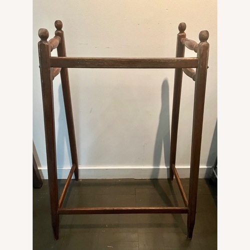 Used Antique Wooden Walker - Rack - Decorative Object for sale on AptDeco