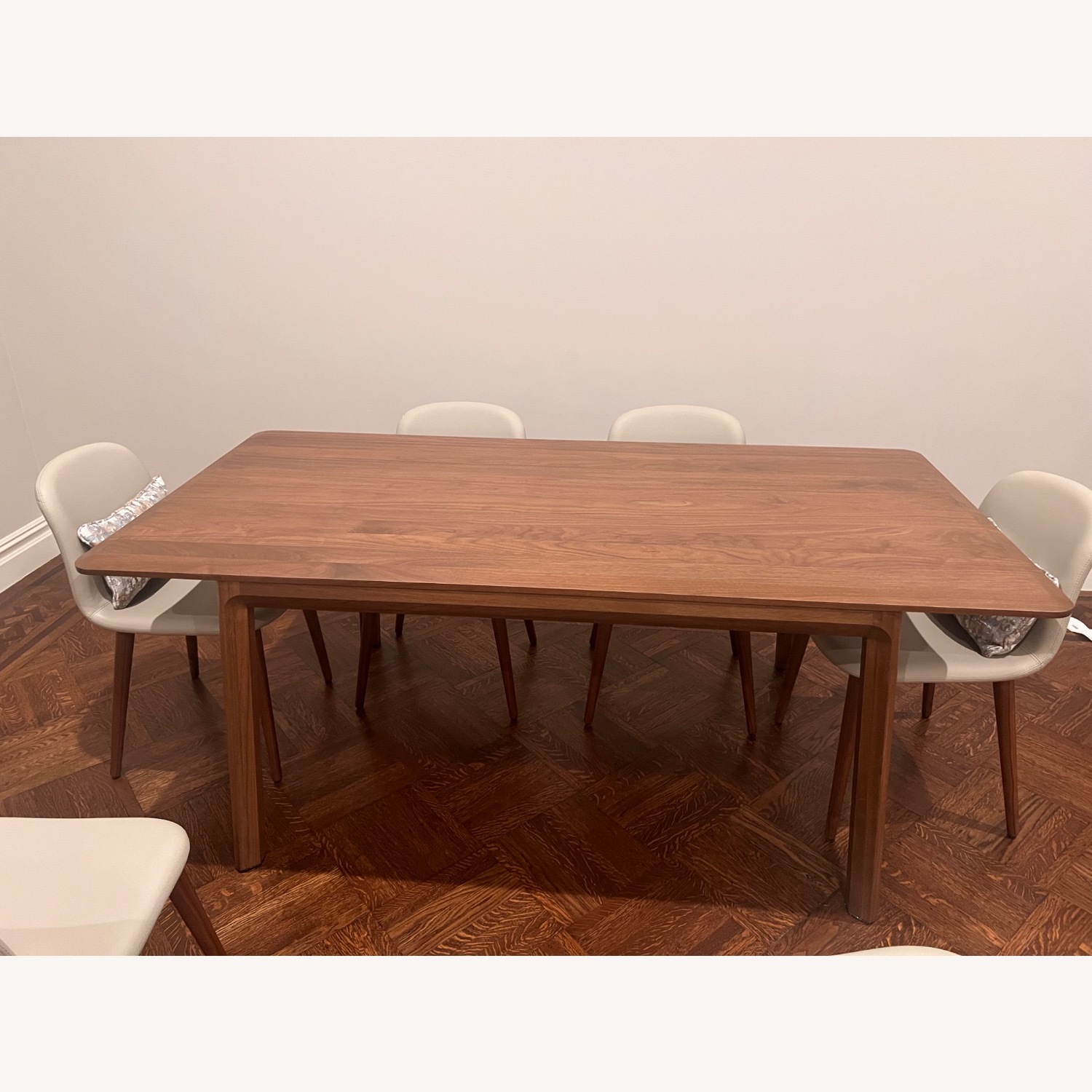 Taylor Made Custom Solid Walnut Mint Dining Table - image-5