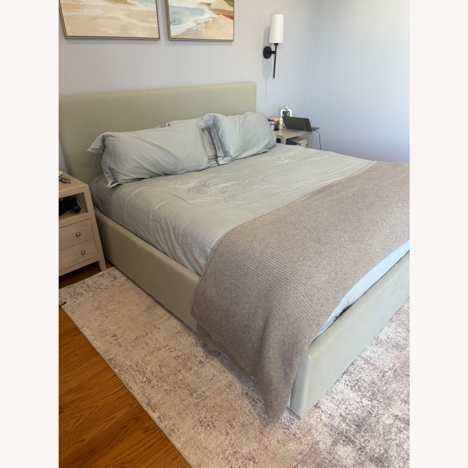 Jenni Kayne King Pacific Bed in Stone Color - image-2
