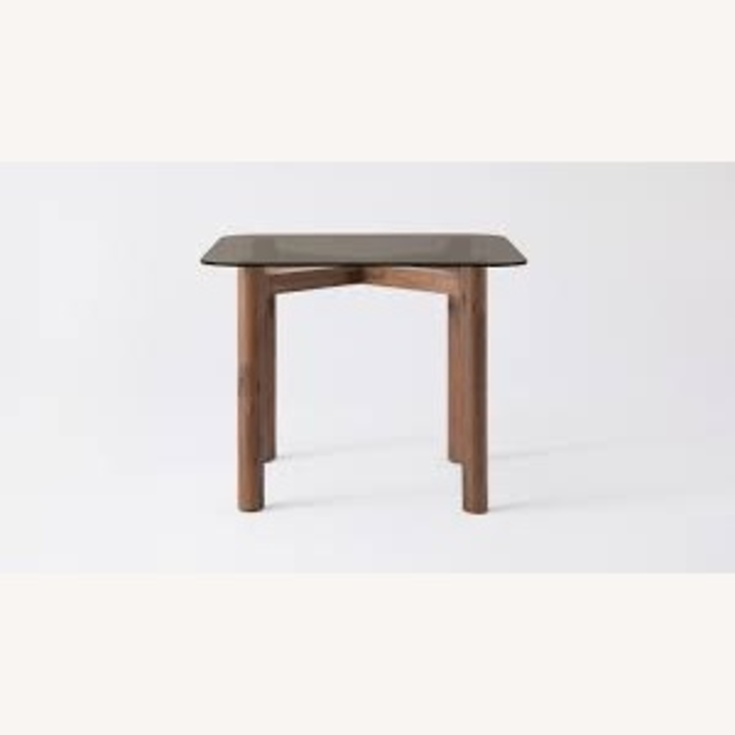 EQ3 Dark Brown Wood Dining Table - AptDeco