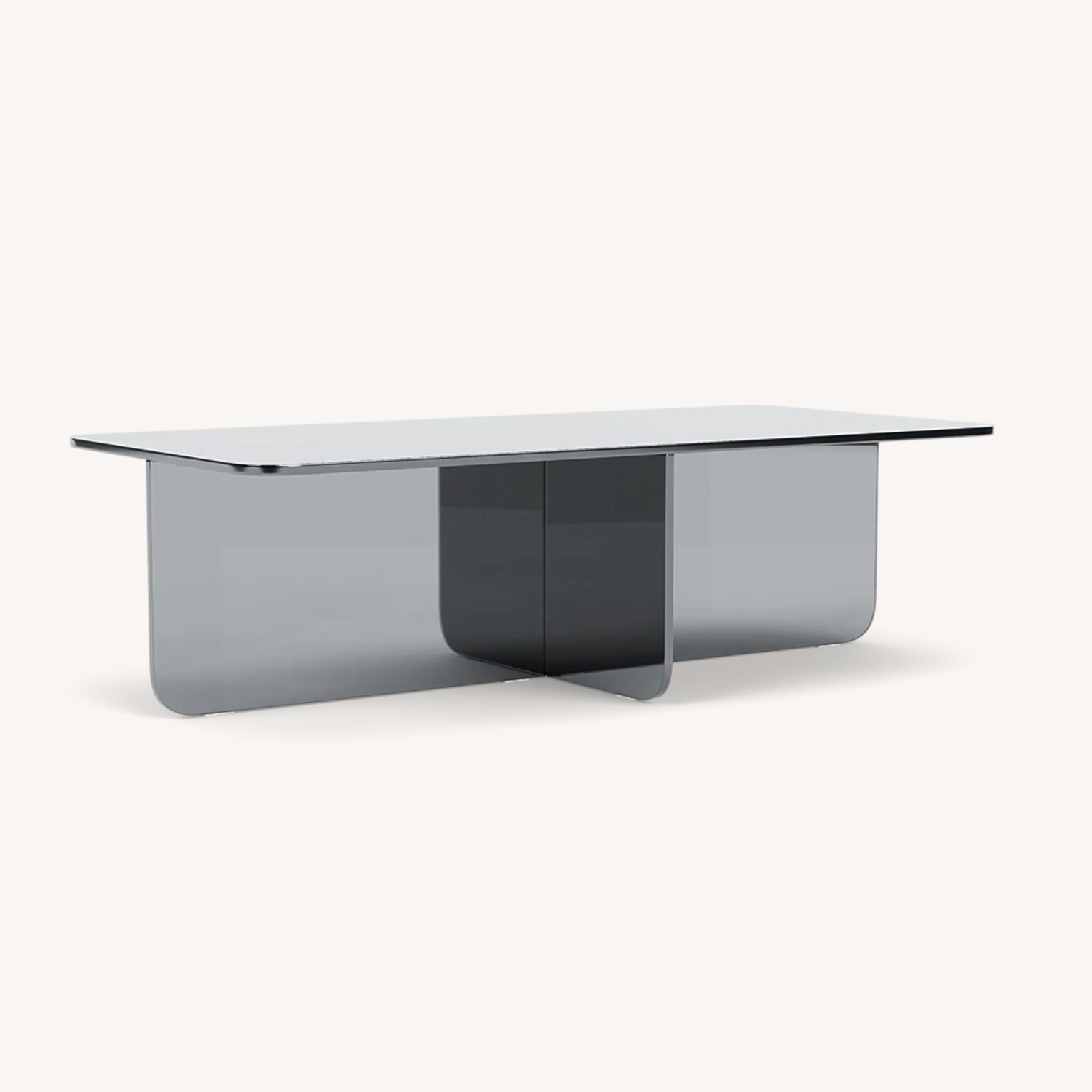 EQ3 Dark Rectangular Glass Coffee Table - image-4