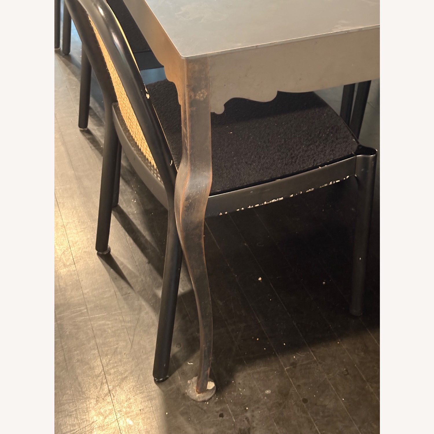 Gregor Jenkins Steel Dining Table  - image-15