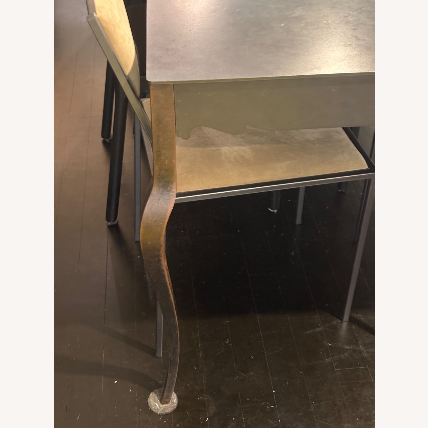 Gregor Jenkins Steel Dining Table  - image-13