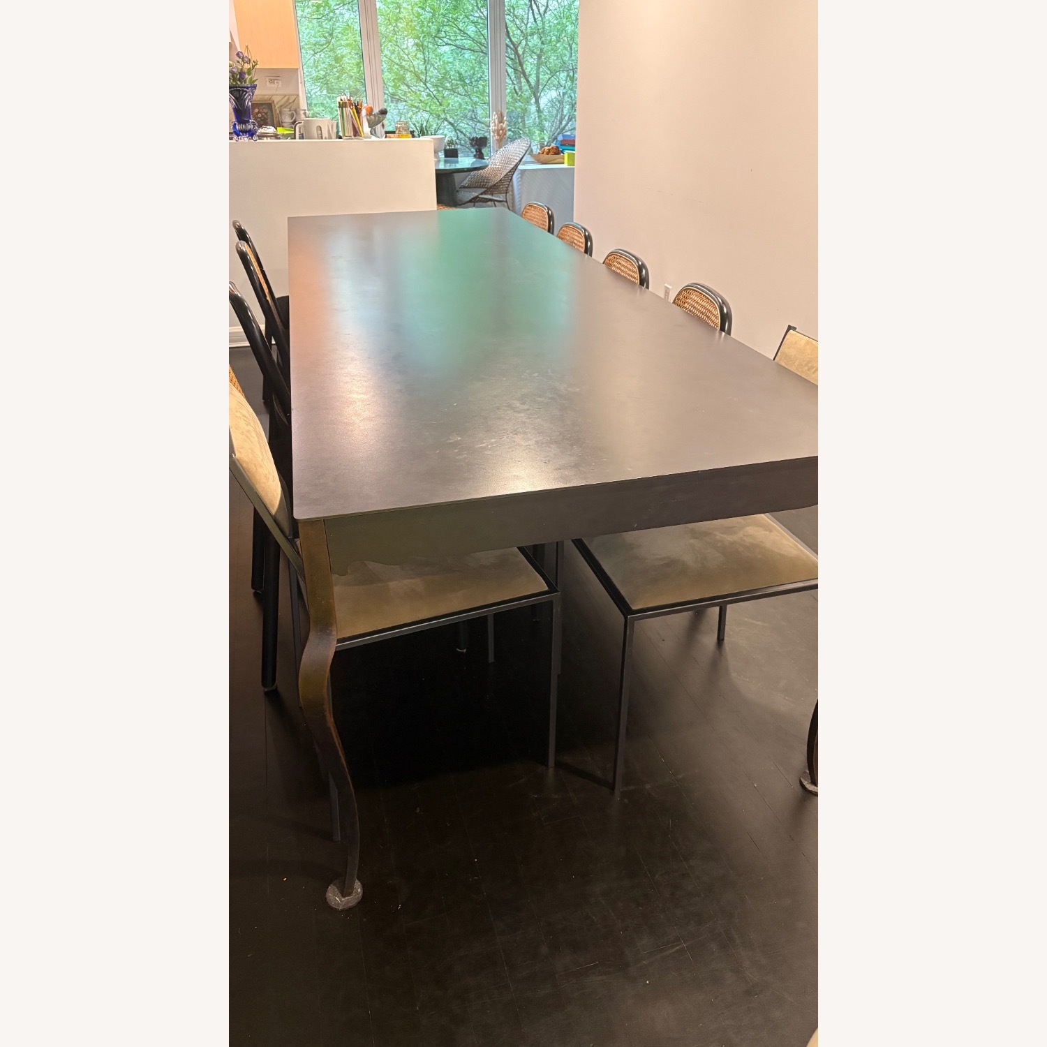 Gregor Jenkins Steel Dining Table  - image-4